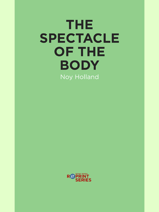 Cover image for The Spectacle of the Body